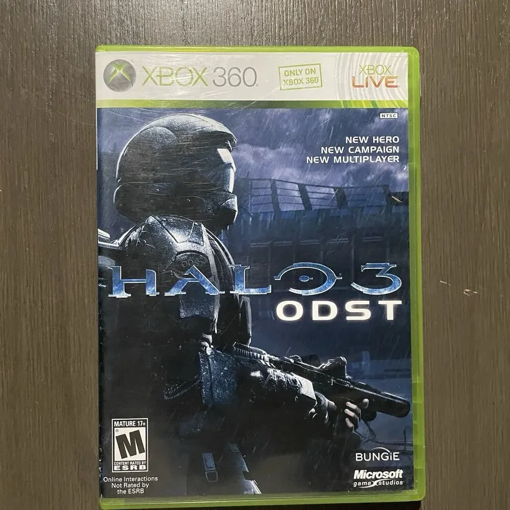 Halo Xbox 360 Bundle Tested Working Halo 3 & ODST CIB Complete Manuals